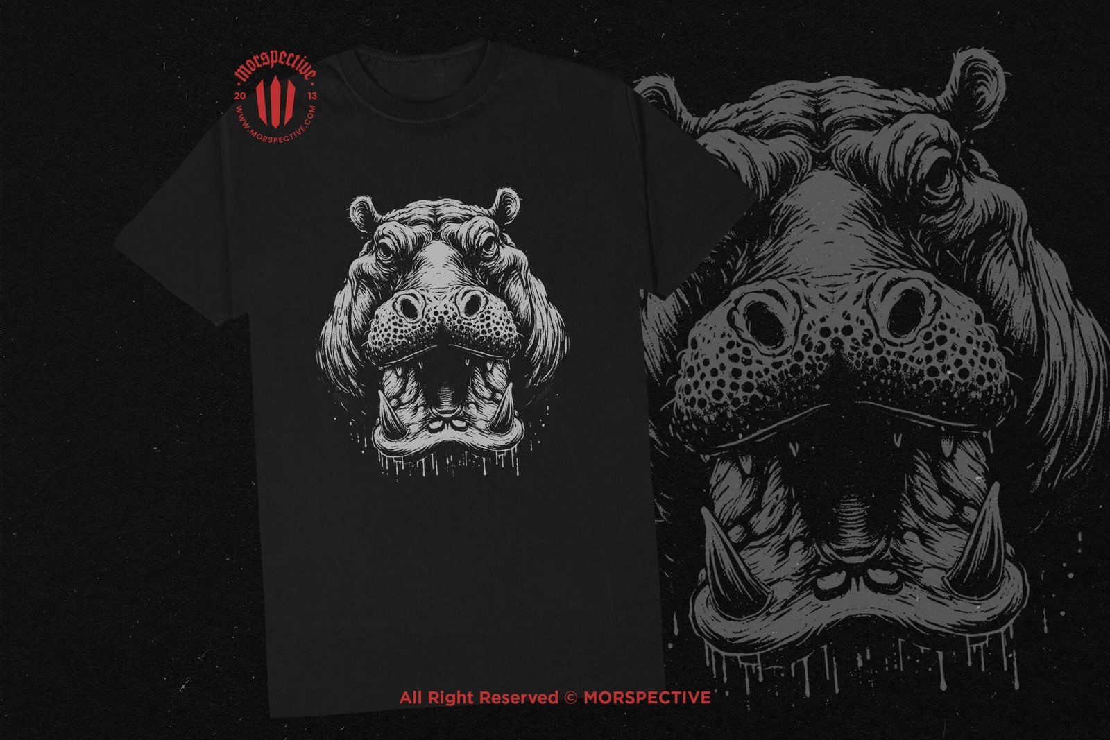 10 Bundle Dark Art Hippopotamus 2 10 Bundle Dark Art Hippopotamus - Image 2