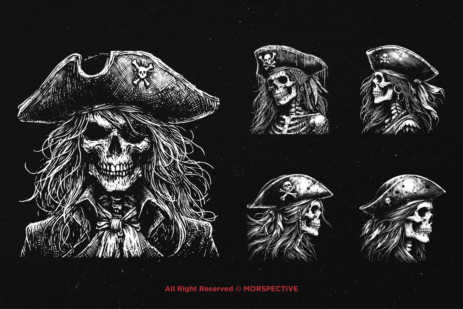 10 Bundle Dark Art Girls Pirates 4 10 Bundle Dark Art Girls Pirates - Image 4