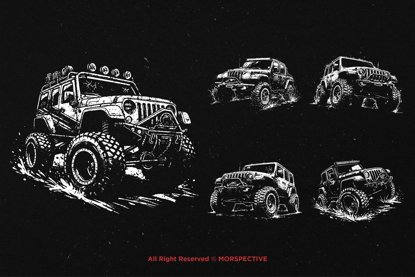 10 Bundle Dark Art Dirt Jeep 4 10 Bundle Dark Art Dirt Jeep - Image 4