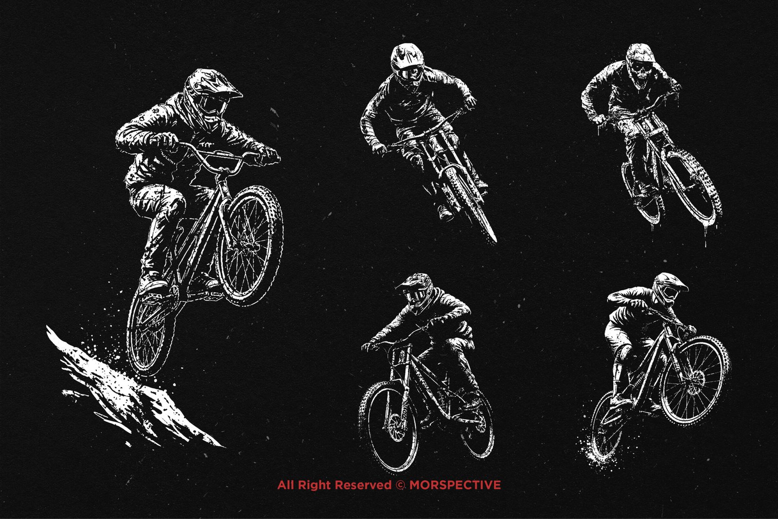 10 Bundle Dark Art Mountain Bike 4 10 Bundle Dark Art Mountain Bike - Image 4