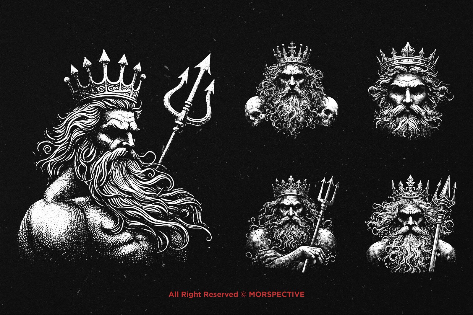 10 Bundle Dark Art King Neptune 4 10 Bundle Dark Art King Neptune - Image 4