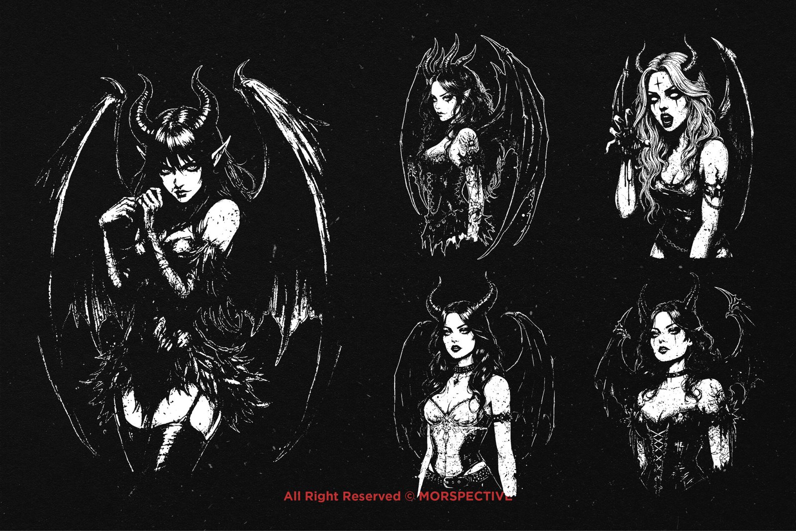 10 Bundle Dark Art Succubus Devil 4 10 Bundle Dark Art Succubus Devil - Image 4