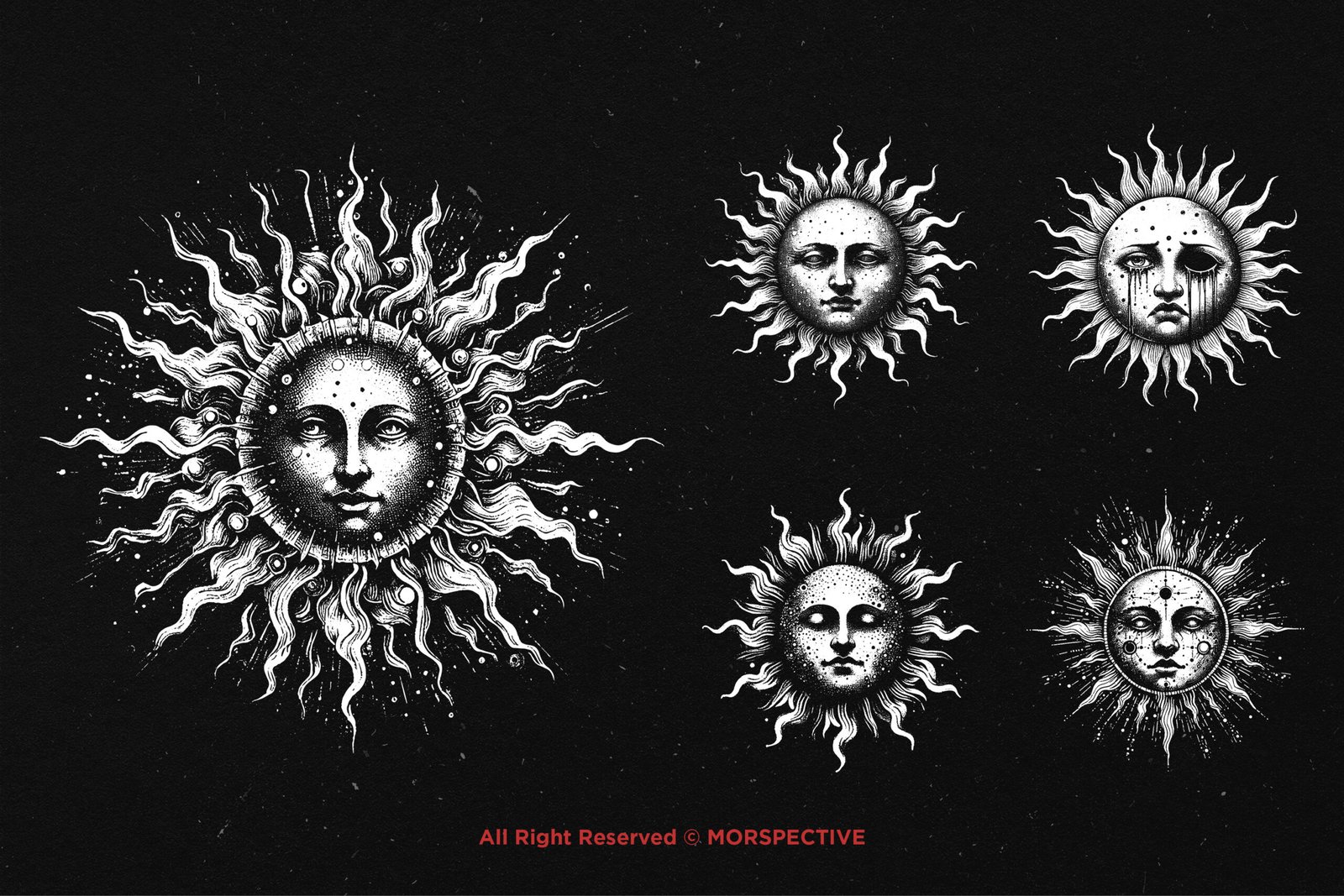 10 Bundle Dark Art Magical Sun 4 10 Bundle Dark Art Magical Sun - Image 4