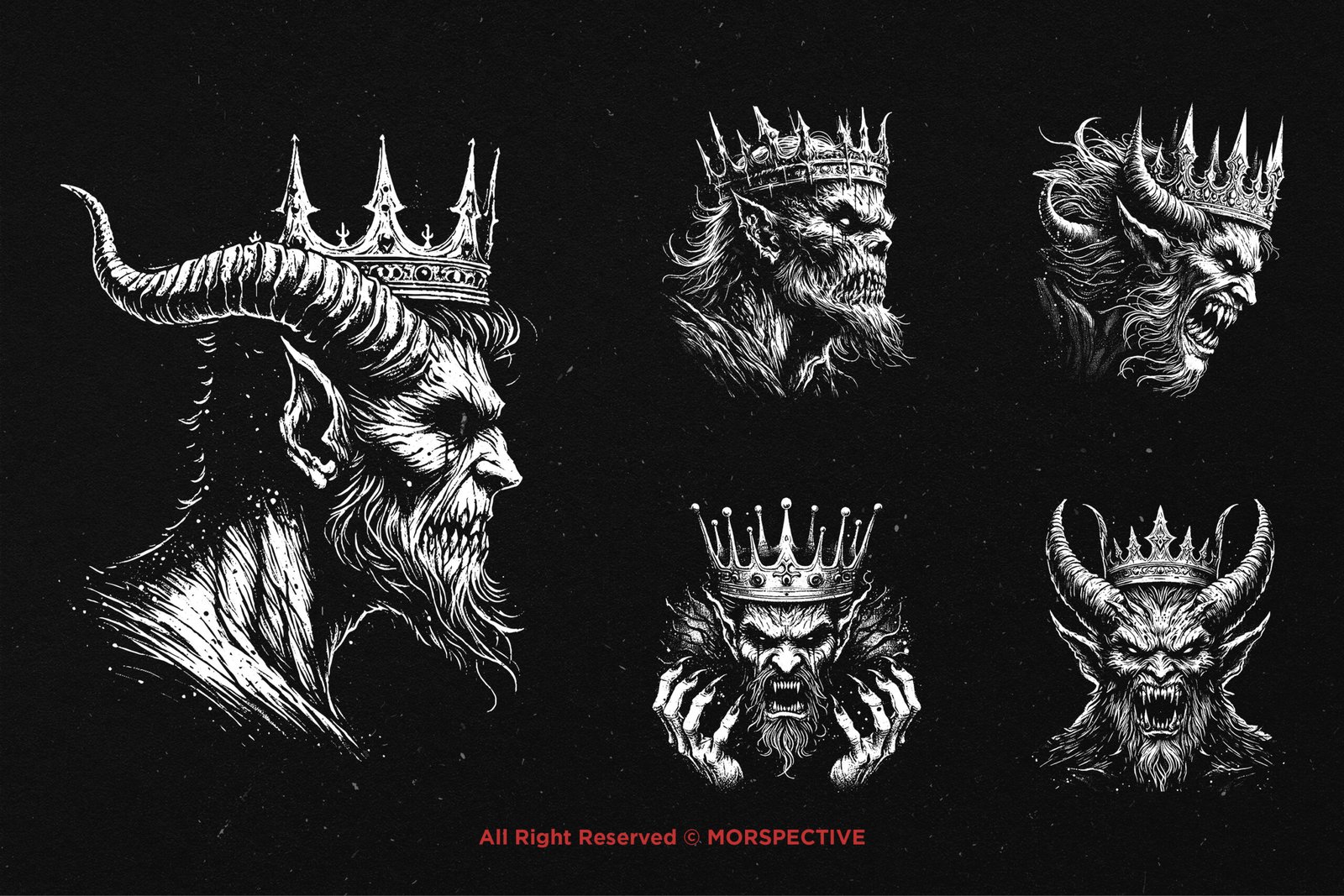 10 Bundle Dark Art Devil King 4 10 Bundle Dark Art Devil King - Image 4