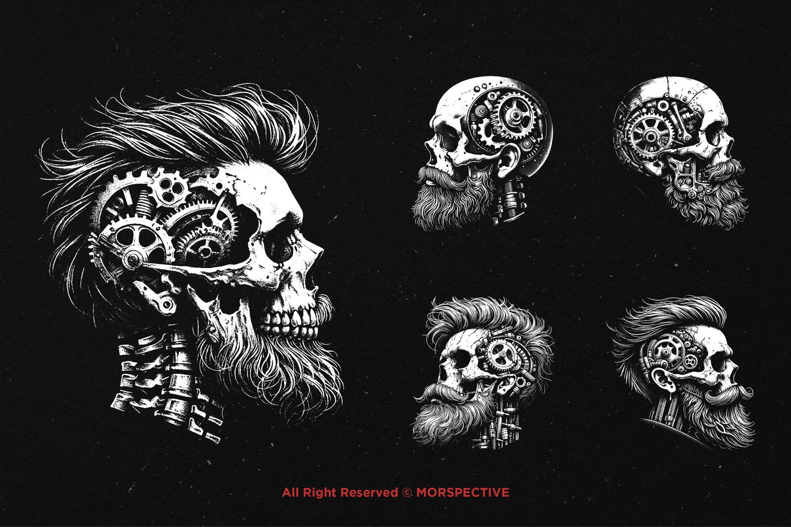 10 Bundle Dark Art Skull Machine 4 10 Bundle Dark Art Skull Machine - Image 4