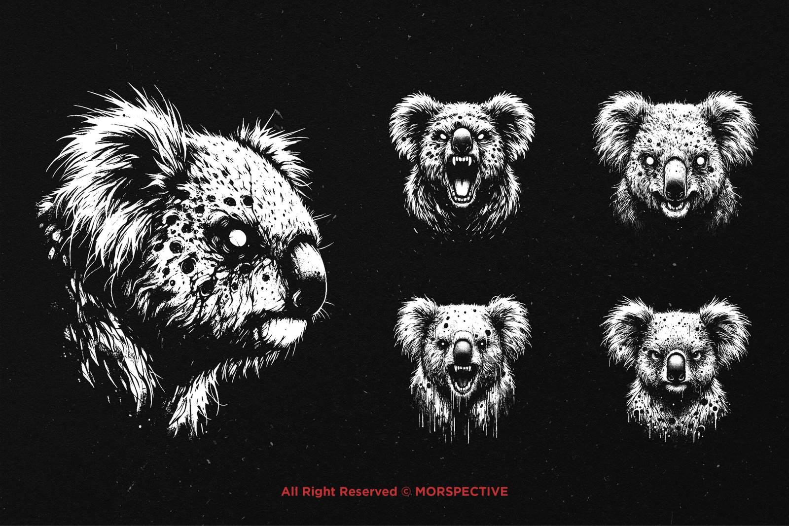 10 Bundle Dark Art Koala 4 10 Bundle Dark Art Koala - Image 4