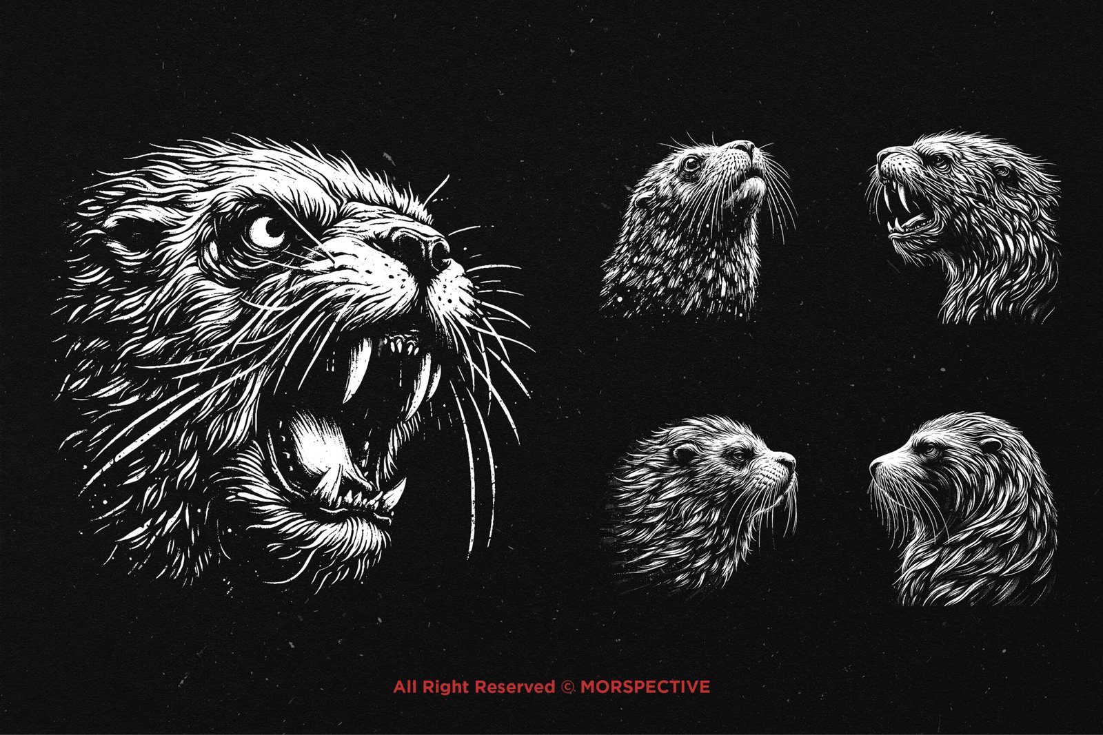 10 Bundle Dark Art Sea Lion 4 10 Bundle Dark Art Sea Lion - Image 4