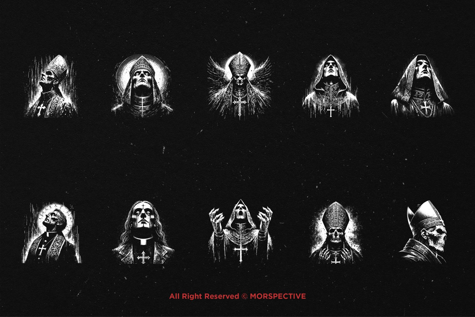 10 Bundle Dark Art Demon Priest 5 10 Bundle Dark Art Demon Priest - Image 5