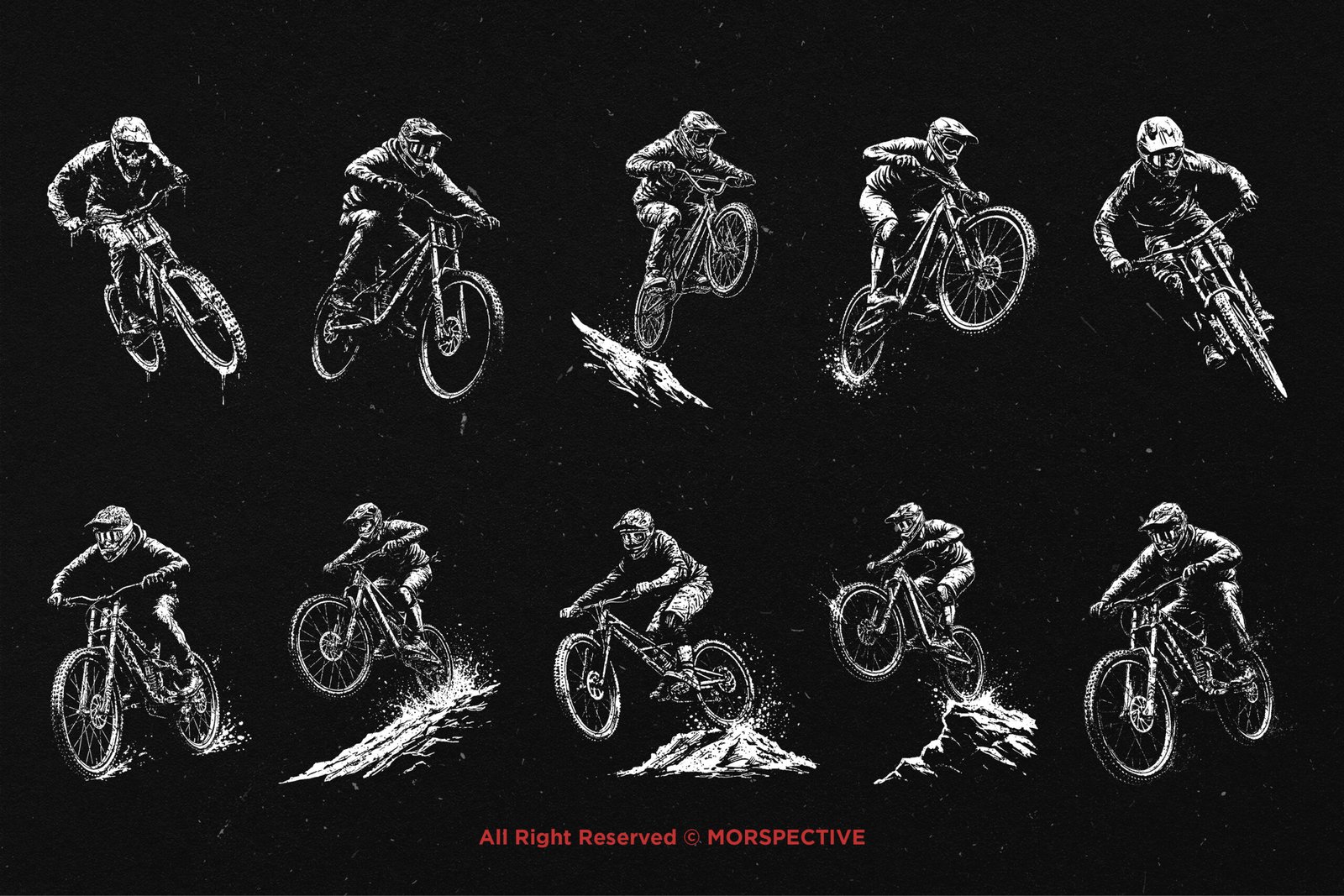 10 Bundle Dark Art Mountain Bike 5 10 Bundle Dark Art Mountain Bike - Image 5
