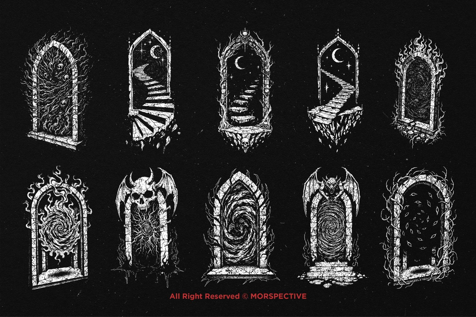 10 Bundle Dark Art Dimension Door 5 10 Bundle Dark Art Dimension Door - Image 5