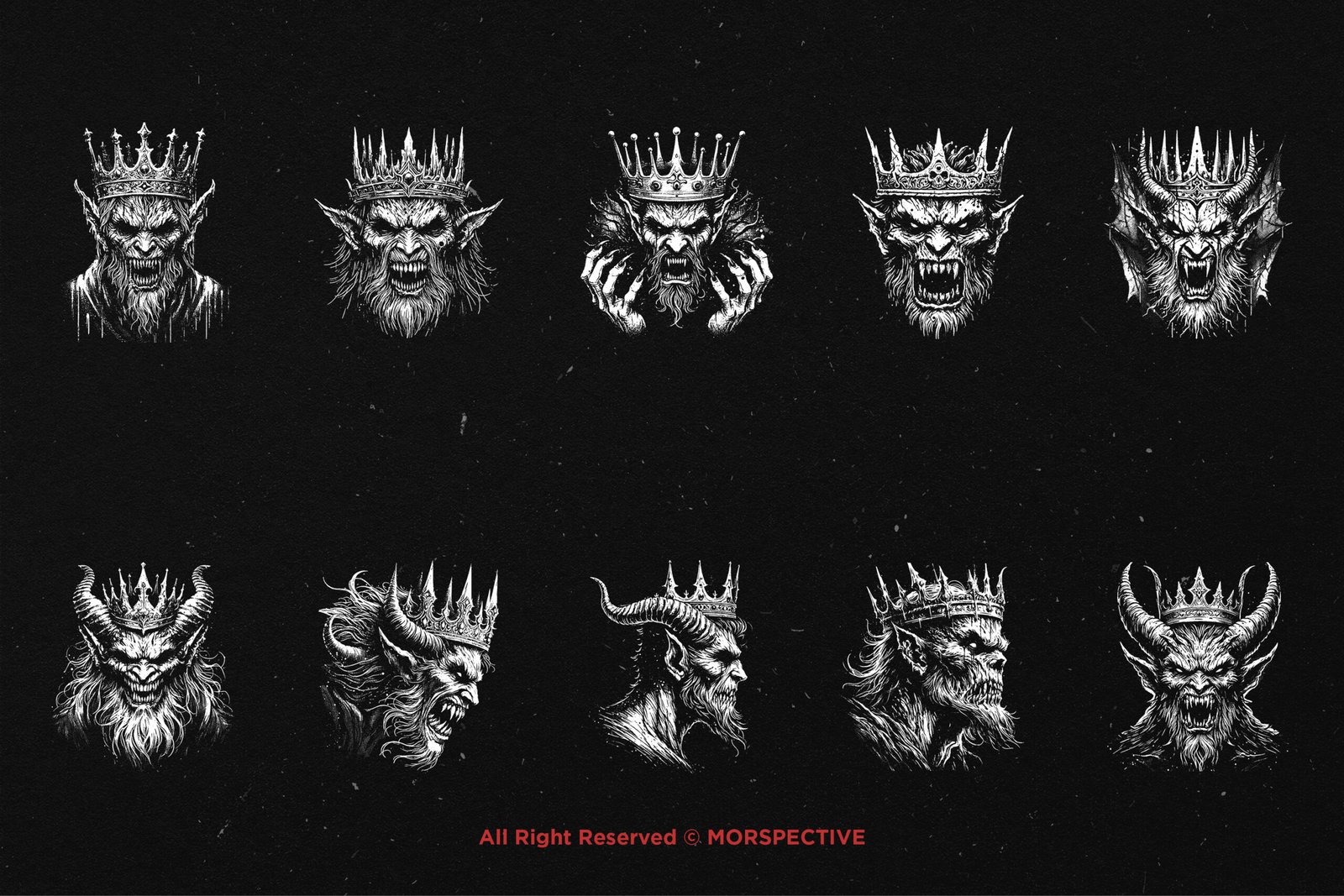 10 Bundle Dark Art Devil King 5 10 Bundle Dark Art Devil King - Image 5