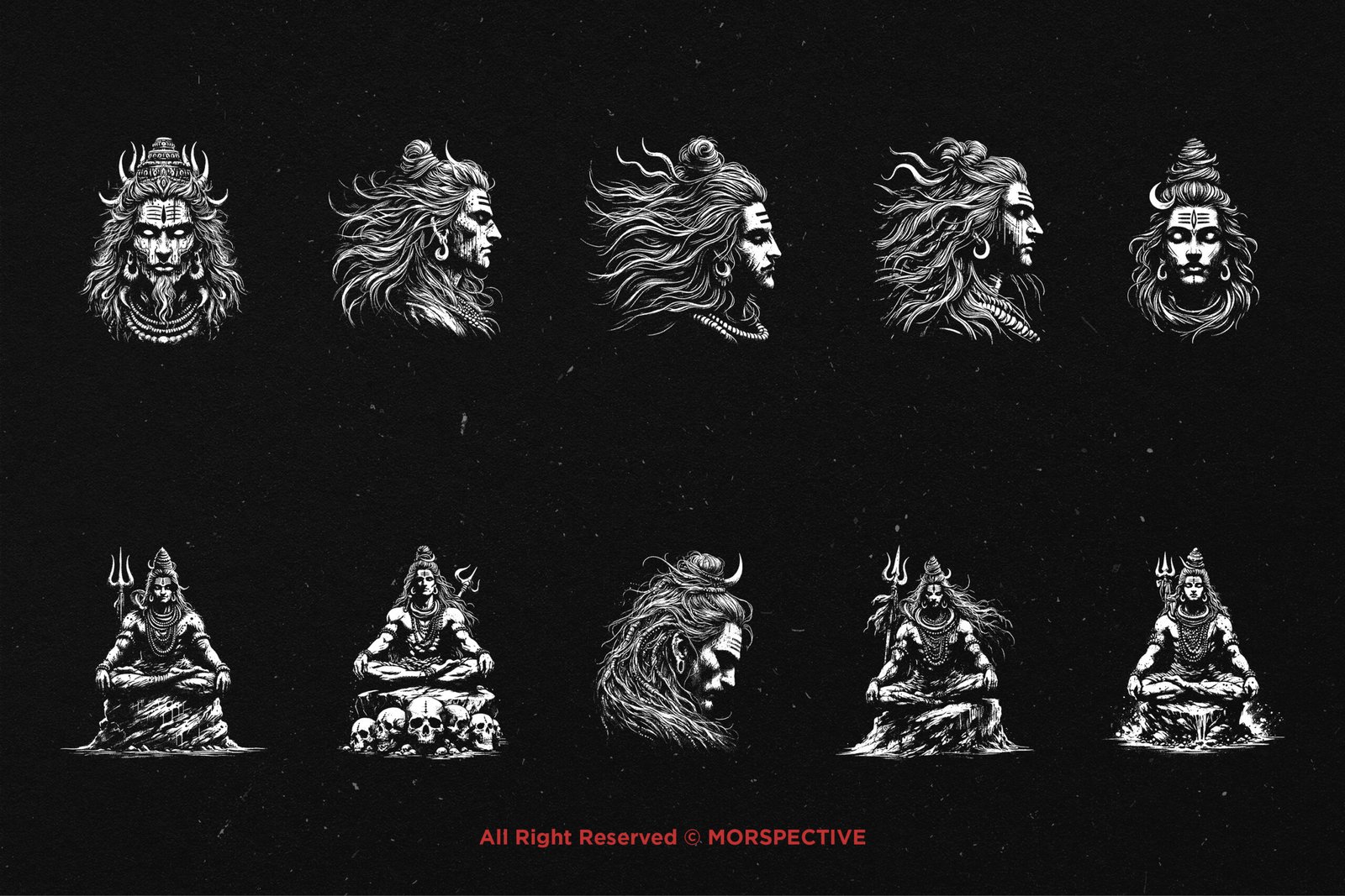 10 Bundle Dark Art Shiva God 5 10 Bundle Dark Art Shiva God - Image 5