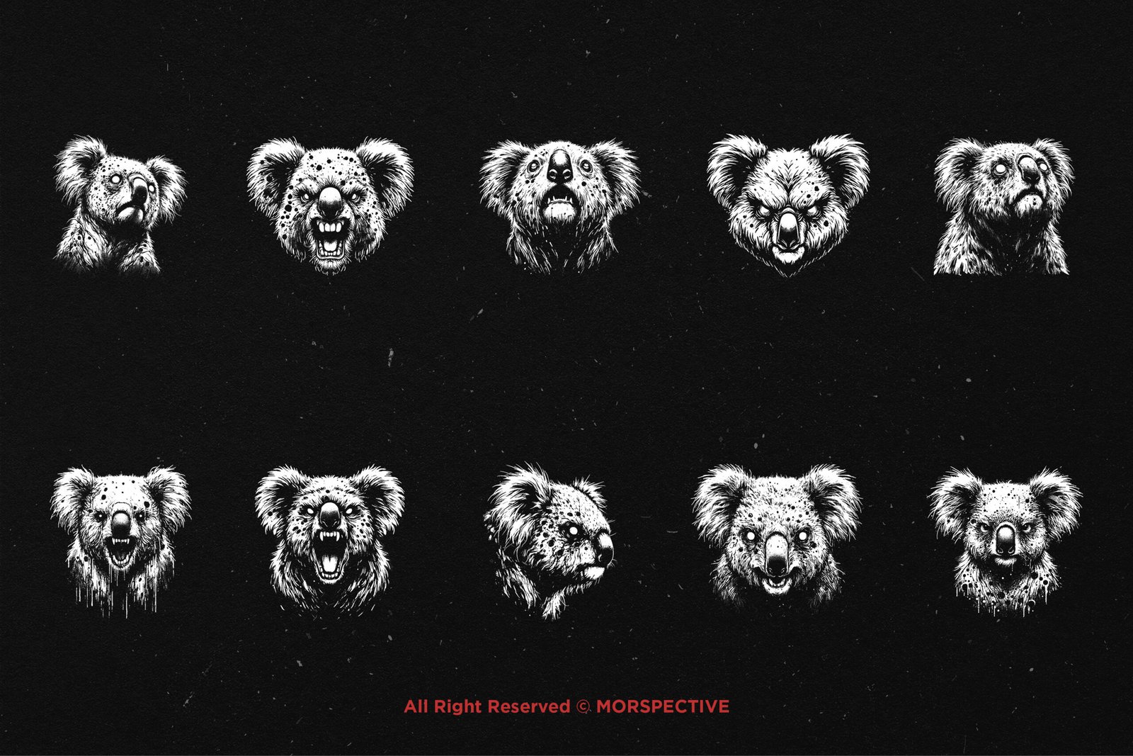 10 Bundle Dark Art Koala 5 10 Bundle Dark Art Koala - Image 5